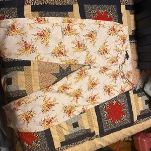 Flower pants